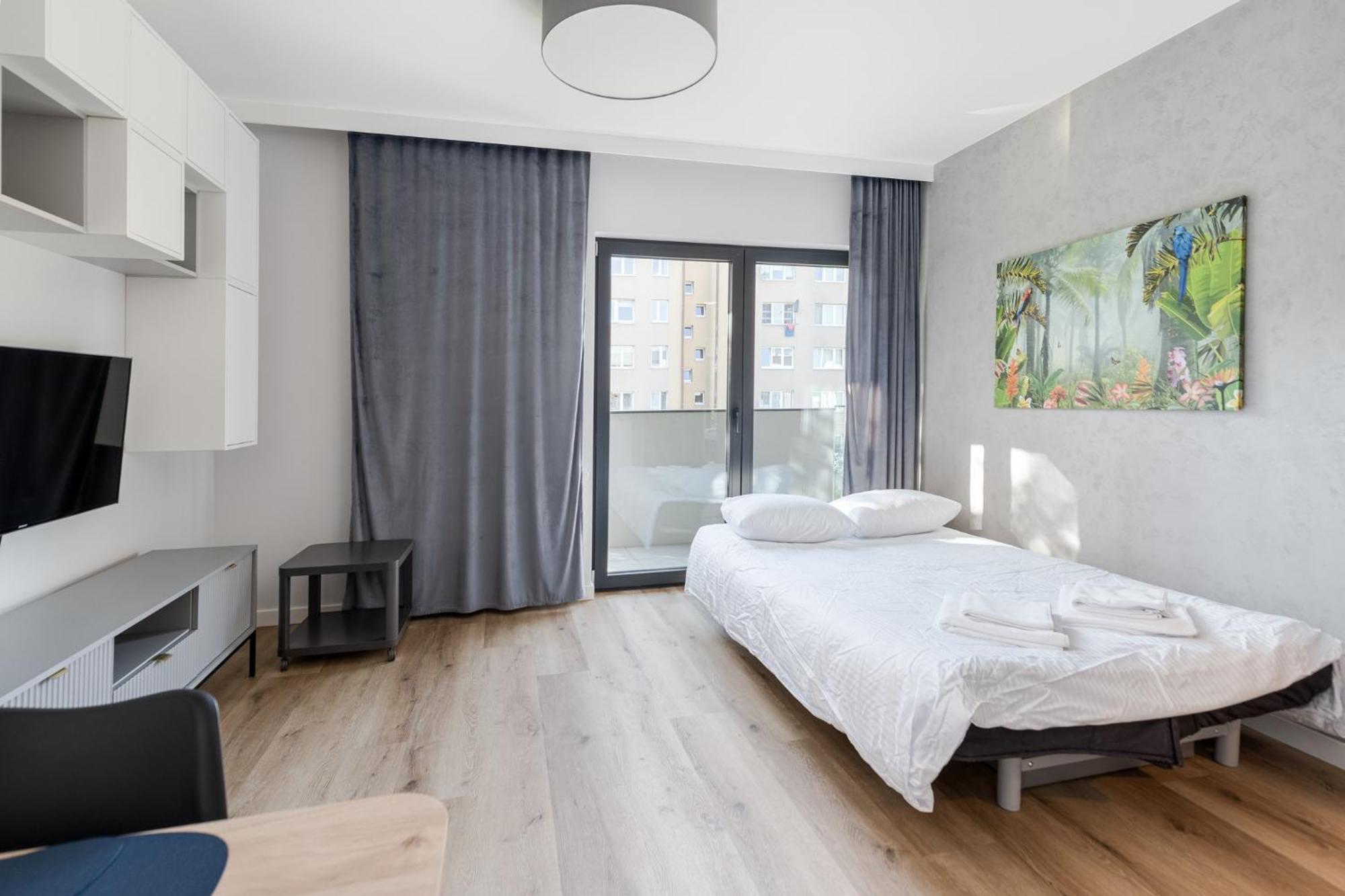 Park Krowoderski Comfort Apartment Krakau Buitenkant foto
